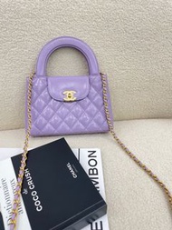 Chanel 24P kelly 紫色 大size 尖沙咀門市自取
