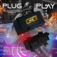 PLUG AND PLAY, ABS DOWN MODULE GRADE TO NON-ABS NMAX, XMAX, R25 YAMAHA, (ABS MODULE PNP Koemat Custo