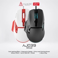 AJAZZ AJ039 Gaming Mouse Wired Ergonomic Makro 7200 DPI