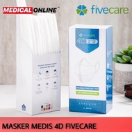 Harga Spesial ✩ Masker Fivecare 4D 4Ply Masker Medis Evoplusmed