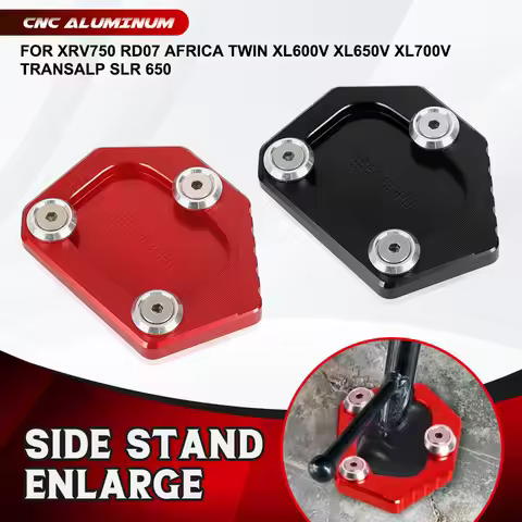 For Honda XRV750 RD07 Africa Twin XL600V XL650V XL700V Transalp SLR 650 Dominator NM4 Side Stand Kic