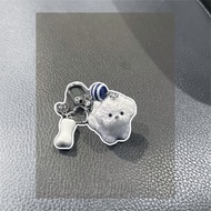 Gracielo | Next Day Delivery Cloud Puppy Charm Bag Couple Key Ring