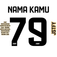 Small Football Jersey Patch Logo Screen Printing Sticker DTF Sticker jersetify first Store 79