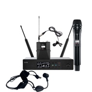 ใหม่! - QLXD4 ชุดไมโครโฟนไร้สาย UHF ระบบไมโครโฟนไร้สายระดับมืออาชีพคุณภาพสูง 1 ช่องการแสดงบนเวที การ