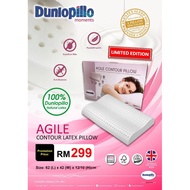 Dunlopillo Agile Contour Latex Pillow [Ready Stock] [Free Delivery in West Malaysia Only]