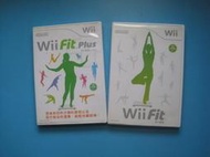 Wii Fit   塑身  Wii Fit Plus 塑身 共2片 繁體中文版 片況保存良好 圖片內容為實物.