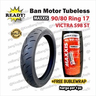 Ban Motor Tubeless MAXXIS 90/80 Ring 17 (VICTRA S98-ST)