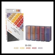 DSPIAE Sanding Sponge Set / SS-S01 SS-S02 /30pcs Sanding Sponge Set/ Hobby Sanding Tools