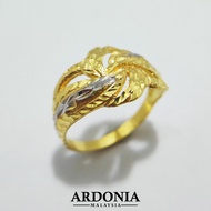 ARDONIA Cincin Kipas Emas 375 (9K Gold / 375 Gold)