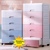 HOMIEE Simple 42CM Baby Kid Drawer Cabinet Storage Box Almari Perabut Toy Mainan Jualan Furniture Ba