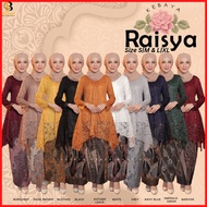 Baju Kurung Kebaya Raya 2023 Pengapit Bridesmaids RAISYA AALIYAH Kebaya Lace Labuh Skirt Batik Pleat