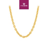 HABIB 916/22K Yellow Gold Necklace KHN3280122
