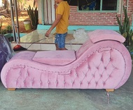 Sofa Kamasutra Romantis Jok Pink Bludru