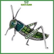QQ* Delicate Grasshopper Brooch Fashion Statement Pin Attractive Corsage Jewelry