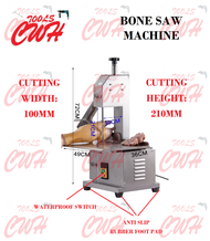 210MM 250MM BONE MEAT SAW SAWING BONESAW CUT CUTTING CUTTER MACHINE MESIN POTONG PEMOTONG TULANG DAG