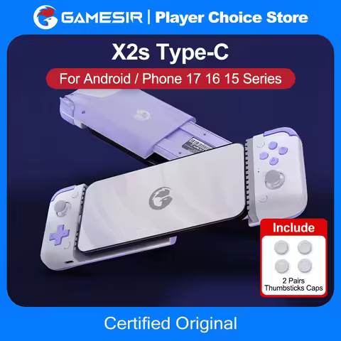 GameSir X2s Mobile Gamepad Android IOS iPhone 17 16 15 Game Controller Para Celular Controle Cloud G