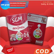 SGM ANANDA 1 120gram / Untuk Bayi Usia 0 s.d 6 Bulan / Susu Formula Bubuk / Masa Berlaku 2024
