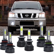 for nissan titan 2004-2015 9005 hb4 880 led bulb kit