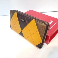 Kickers Leather Long Wallet