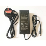 1PCS 36V battery charger Output 42V 2A Charger Input 100-240 VAC Lithium Li-ion Charger For 10S 36V 