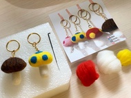 Hanju's羊毛兒 香菇 DIY 羊毛氈 材料包 (附教學影片)