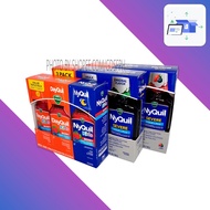 Vicks 1 DayQuil 2 NyQuil Set 3pcs Pack 12oz USA Each Total 36oz or 1L Total gdS41207