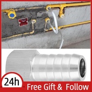 Supergoodsales Pipe Fitting  1/4in Hose Barb Quick Connector BSPP Stainless Steel Female Thread Coup