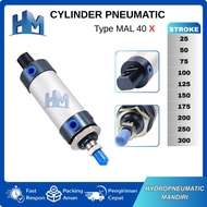 MINI CYLINDER PNEUMATIC MAL40 MAL-40/ MAL 40/ PNEUMATIC CYLINDER/