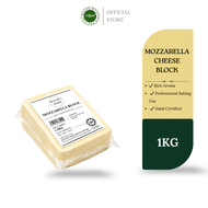 Mozzarella Cheese Block 1KG 2KG | Mozzarella Block Cheese / Blok Keju Mozarela Olahan / Processed Ch