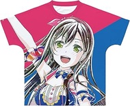 BanG Dream! Girls Band Party! Tae Hanazono Ani Art Vol. 4 Full Graphic T-Shirt Unisex XXX-Large