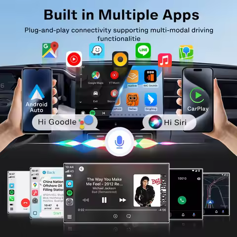 2 in 1 CarlinKit 5.0 Ultra Wireless CarPlay Android Auto Adapter 2026 New 5G Wifi Wireless Box for C