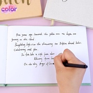[color] Wedding Guest Book Guest Sign In Book Guestbook For Reception, Engagement, Anniversary Keeps