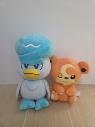 Pokemon 毛公仔 兩隻