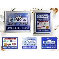 Gcash Cash in Cash out and Loading Station/Load na Dito Tarpaulin