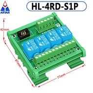 4 channel 3V 5V 12V 24V Songle Relay Module Driver Board PLC Board Relay Module SPDT 10Amp Pluggable