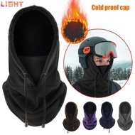 LIGHT Face  Winter Sports Windproof  Warm Motorcycle Hat