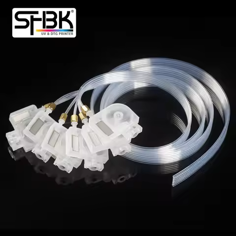 150cm A3 A4 DTF Printer Ink tube L805 L801 L1800 R1390 DTG Printer 6 lines Ink Pipeline Transparent