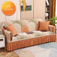 Thick Sofa Cover 1 2 3 4 Seater Sofa Cover Seasons Elastic Double Armrest Skirt Sofa Cover L Shape S