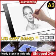 【Lowest】LED Light Drawing Pad Digital Graphic Tablet A3 A4 Stencil Drawing Board Tablet Painting Boa