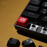 < Cat Claw Meat Pad} Replace Ctrl Alt Fn Mechanical Keyboard Keycap Light Transmittance 1.25 u Width