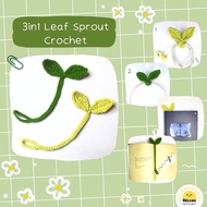 3in1 Leaf Sprout Crochet