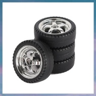 [hotkeystore.] 4Pcs 33mm RC Drift Tire Wheel Hard Tyre for LDRC AE86 A86 A86P LD1801 1/18 RC Car Upg