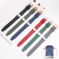 Suitable for IWC IWC Portuguese Fluoride Rubber Strap Portuguese 7 Portuguese Timer Tape371620Watch 