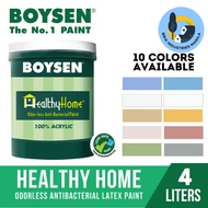 Boysen Healthy Home Odorless Antibacterial Latex Paint 4 Liter (Gallon) All Colors Available