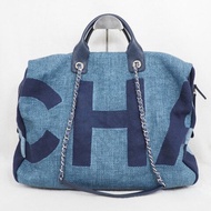 CHANEL Deauville Bowling bag