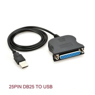 LPT Parallel IEEE 1284 Printer Cable 25 Pin and 36 Pin to USB