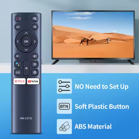 New RC860 For THE UHD CASPER kalley tdt For TCL RM-C3731 For JVC lucoms voice 06-B86W19-TY02XS