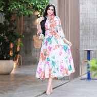 SELENA DRES / DRES MOTIF TERBRU / DASTER MEWAH / DASTER BUNGA / DASTER BAHAN DIAMOND / DRES KEKINI