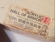 Toys box IronMan LED展示架