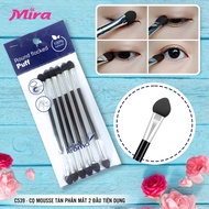 Convenient 2-Headed Eyeshadow Mousse Brush C539